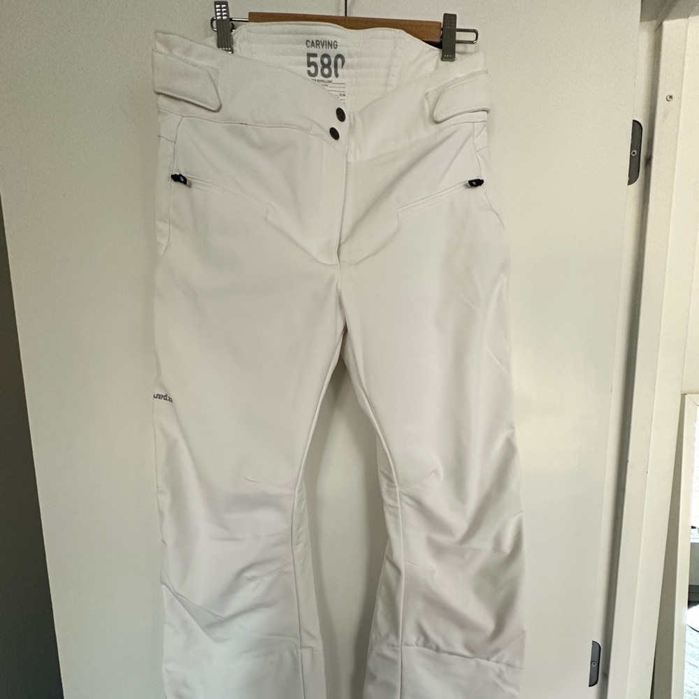 **NWOT** Decathalon Wed’ze Women’s White Ski Pants